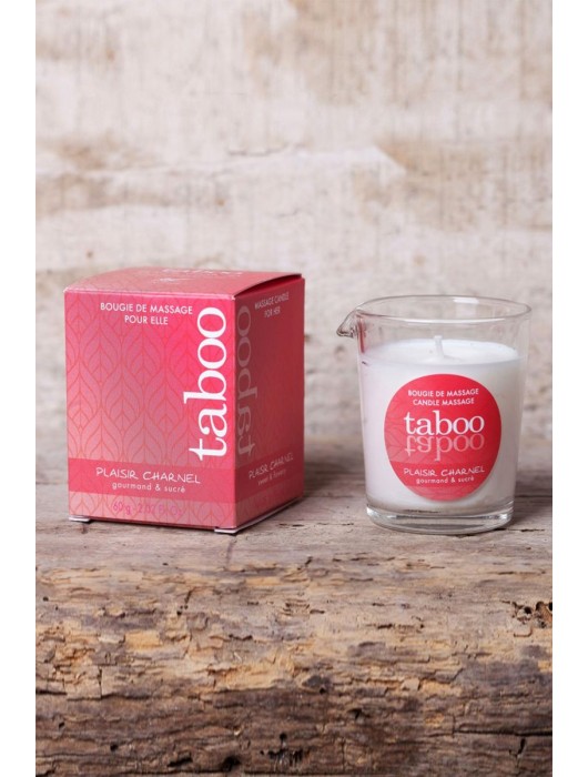Массажное аромамасло с афродизиаками для женщин RUF Taboo Plaisir charnel - 60 гр. - RUF - купить с доставкой в Кисловодске