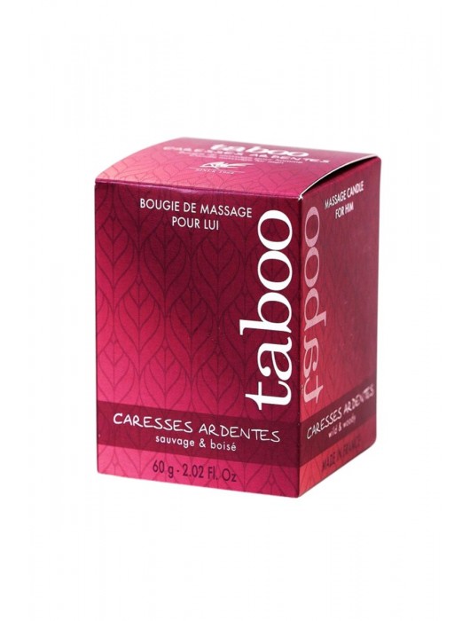 Массажное аромамасло с афродизиаками для мужчин RUF Сaresses ardentes - 60 гр. - RUF - купить с доставкой в Кисловодске