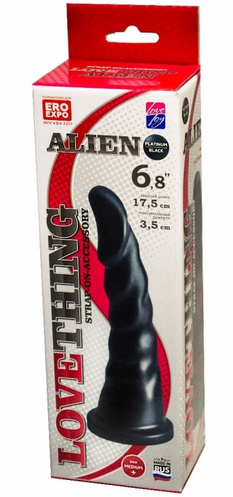 Насадка для трусиков харнесс Alien - 17,5 см. - LOVETOY (А-Полимер) - купить с доставкой в Кисловодске