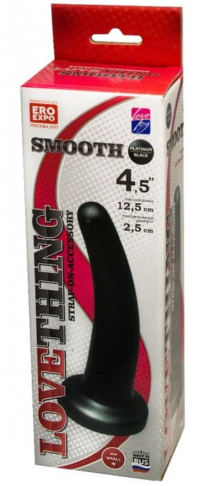 Анальная насадка Smooth - 12,5 см. - LOVETOY (А-Полимер) - купить с доставкой в Кисловодске