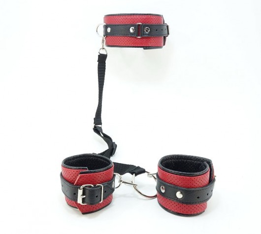 Кожаный БДСМ-набор - БДСМ Арсенал - купить с доставкой в Кисловодске