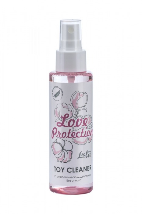 Гигиенический антисептический лосьон Toy cleaner - 110 мл. - Lola Games - купить с доставкой в Кисловодске
