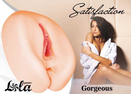 Мастурбатор с 2 тоннелями Satisfaction Gorgeous - Lola Games - в Кисловодске купить с доставкой