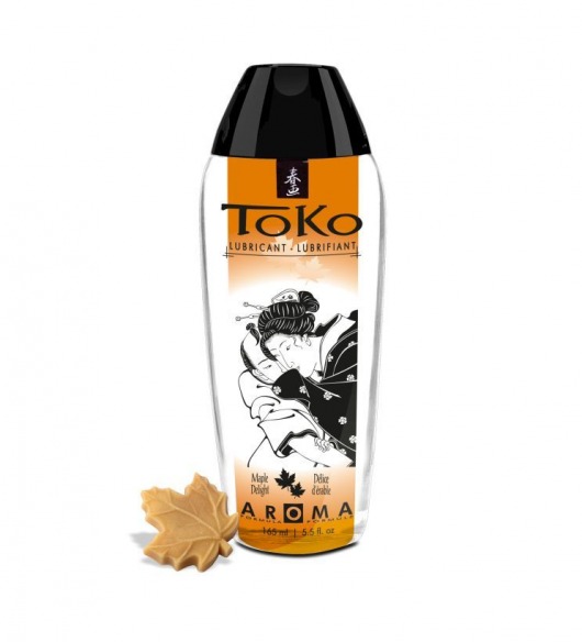 Интимный гель TOKO Maple Delight с ароматом кленового сиропа - 165 мл. - Shunga - купить с доставкой в Кисловодске