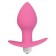 Розовая коническая анальная вибровтулка с ограничителем - 8 см. - Bior toys в Кисловодске Розовая коническая анальная вибровтулка с ограничителем - 8 см. - Bior toys