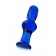 Голубая стеклянная анальная втулка - 12 см. - Sexus в Кисловодске Голубая стеклянная анальная втулка - 12 см. - Sexus