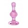 Розовая фигурная анальная втулка - 9,8 см. - Sexus в Кисловодске Розовая фигурная анальная втулка - 9,8 см. - Sexus