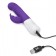 Фиолетовый массажер для G-точки Slim Shaft thrusting G-spot Rabbit - 23 см. - Rabbit Essentials