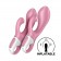 Розовый вибратор-кролик с расширением Air Pump Bunny 2 - 20,4 см. - Satisfyer купить в Кисловодске с доставкой в Orgasmix.ru Розовый вибратор-кролик с расширением Air Pump Bunny 2 - 20,4 см. - Satisfyer