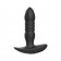 Черный анальный вибромассажёр с 10 режимами возвратно-поступательных движений - 14,5 см. - I-MOON